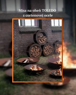 🟠 Predĺž svoje teplé večere s našou cortenovou misou na oheň. Usporiadaj poslednú opekačku, pozvi kamošku pozerať na...